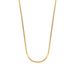 Plain Snake Bone Female Non Fading Universal Wearable Pendant Necklace, Rose Gold Chain, Titanium Steel Bare Chain_ipsvogv.com