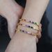 Women's Jewelry 3mm Color Zircon Tennis Chain Bracelet Tennis Chain Bracelet_ipsvogv.com