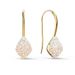 Gradient Champagne Color Water Drop Earrings For Women Crystal Diamond Earrings_ipsvogv.com