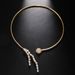 European And American Trend Luxury Zircon Fringed Collar, Summer Spice Girl Full Diamond Collarbone Chain Necklace Women Collar_ipsvogv.com