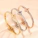 Lucky Clover Diamond Titanium Steel Bracelet For Women's Light Luxury Fashion Spring Opening Non Fading Handicraft_ipsvogv.com