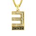 New Hip Hop Letter E with Diamond Pendant Fashion Necklace_ipsvogv.com