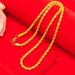 Vietnam Sand Couple Necklace 2/3/4/5mm Fried Dough Twists Gold Plated Twisted Rope Chain Men's And Women's Necklaces_ipsvogv.com