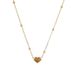 Simple Love Titanium Steel Necklace Female Niche Design Sense Gold Clavicle Chain New Product Necklace Accessories Pendant_ipsvogv.com