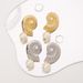 12627 Beach Fashion Pearl Conch Metal with Simple and Versatile Style, Summer Vacation Style Earrings_ipsvogv.com