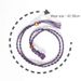 Colorful DIY Crystal Original Woven Necklace Natural Stone Adjustable Telescopic Mesh Bag Pendant Rope_ipsvogv.com