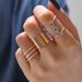 Jewelry Personality Geometric Diamond Inlaid Ring Butterfly Heart 13 Piece Set For Women_ipsvogv.com