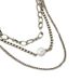European And American Cross-border High-end Hip-hop Versatile Cuban Chain Trendy Pearl Men's Light Luxury Collarbone Chain_ipsvogv.com