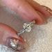 Ice Flower Egg Sparkling Cut Pigeon Zircon Spinning Ballet, Niche Twisted Thread Group Set With Simple Style Open Ring Ballet,_ipsvogv.com