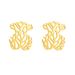Bear Family 304 Stainless Steel Set Necklace Flat Polished Women's Bear Earrings Jewelry_ipsvogv.com