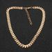 New Products Gold Plated Personalized Fishbone Necklace Women's Short Clavicle Necklace_ipsvogv.com