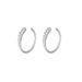 Pure Silver Sparkling Diamond Earrings 2024 New Light Luxury Fashion Niche Design Earrings_ipsvogv.com
