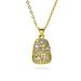 New Products Ins Style Hot Selling Fashion Personality Micro Inlaid Round Female Pendant Necklace_ipsvogv.com