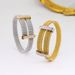 Men And Women's Jewelry Fashion Jewelry Personalized Titanium Steel Gold Plated Mesh Cross Bracelet Fashion Zircon Couple Bracelet_ipsvogv.com