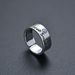 Unisex Niche Design Japanese And Korean Style Personality Smiley Face Open Ring Retro Thai Silver Smile Letter Ring Internet Celebrity Jewelry_ipsvogv.com