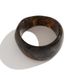 Exaggerated Instagram Style Irregular Resin Wide With Personalized Design Sense, Geometric Blending Coffee Colored_ipsvogv.com