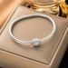 Xiao Man Waist New Titanium Steel Rose Simple Diamond Plated Gold Non Fading Women's Bracelet_ipsvogv.com