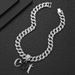 Full Diamond Creative Letter Cat Animal Pendant Cuban Necklace Men's Cool Trendy Hip Hop Accessories_ipsvogv.com