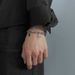 Starlight Black Bracelet For Men Titanium Steel Non-Fading 2023 New Korean And Japanese Style Simple Jewelry_ipsvogv.com