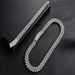 Hip Hop Jewelry Cuban Necklace Personality Trendy Brand Men's Bracelet Rapper Men And Women HIPHOP Jewelry_ipsvogv.com