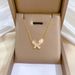 Body 【 Full Titanium Steel 】 Beimu Butterfly Temperament And Personality Are Extremely Simple. Real Gold Necklace In The 【 】 Simple._ipsvogv.com