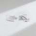 Spot Men's Formal Wear Fashion Simple Metal Rectangular Cufflinks French Shirt Cuff Nails Cufflinks_ipsvogv.com