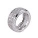 Big Finger Ring, Hip-hop Copper Micro Inlaid Zircon, Classic Versatile Cylindrical Ring For Men And Women_ipsvogv.com