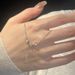 S Pure Silver Safety Necklace For Women, Niche Design, Exquisite And Versatile Temperament, Wheat Tassel Collarbone_ipsvogv.com