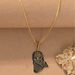 Hamas Stainless Steel Necklace Islamic Money Accessories Popular Jewelry Pendant Necklace_ipsvogv.com