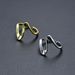 Simple Color Preserving Personality ECG Wave Irregular Ring Opening Adjustable Men's And Women's Ring Bracelet INS Style_ipsvogv.com