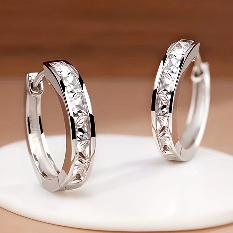 Cao Shi's Hot Selling With Light Luxury High-end Feel Are Classic, And Simple Circle Earrings_ipsvogv.com