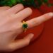 New Vietnam Sand Gold Plated Women's Ring Ethnic Style Adjustable Temperament Jewelry_ipsvogv.com