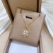 Steel 【 Titanium 】 Pearl Flower Zircon Light Luxury Temperament Gorgeous Full Diamond Necklace Women's Versatile 【 】_ipsvogv.com