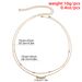 Hip Hop Minimalist Metal Letter Pendant Waist Women's Multi Layered Sexy Fashion Fine Body Chain_ipsvogv.com