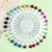 New Simple Pearl Long Pin Muslim Scarf Buckle Silk Scarf Buckle Pin Multi Color_ipsvogv.com