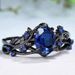 Sanjie, Blue Ring, Gun, Black Rose, Branch Crossing, Ring Girl_ipsvogv.com