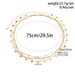 3-piece Disc Chain Pearl Rice Bead Waist Chain Set, European, American Summer Seaside Travel Vacation Accessories Hipster_ipsvogv.com