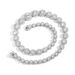 Unisex Jewelry Fashion Hip Hop Gradient Flower Tennis Chain Micro Inlaid Zircon Personality Stacking Versatile Men And Women Trendy Rap Necklace_ipsvogv.com
