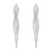 Unisex New Small Jewelry Wholesale Popular Exquisite Claw Chain Rhinestone Tassel Earrings Earrings Trend_ipsvogv.com