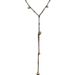 Meichen INS New Gold Plated Long Chain Gift Stainless Steel Round Bead Tassel Pendant Necklace For Women_ipsvogv.com