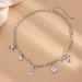 Ethnic Style Denim Hat Boots Pendant Ins Irregular Pearl Chain Necklace For Women_ipsvogv.com