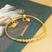 Women's Beaded Bell Bracelet, Ethiopia Hawaii Autumn/Winter Ramadan Jewelry Gift_ipsvogv.com