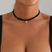 Jewelry Simple Niche Design Double-layer Crystal Love Pendant Ins High-end Necklace Women_ipsvogv.com