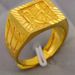 Authentic Vietnamese Sand Gold Ring For Men Women, Lively And Trendy Men's Ring, Simulated Ancient French Plating,_ipsvogv.com