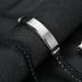 Leather Woven Men's Bracelet Bangle Simple Fashion Style Titanium Steel Jewelry_ipsvogv.com