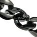 316L Stainless Steel Black Tone Curb 24mm Solid Heavy Bracelet Jewelry_ipsvogv.com