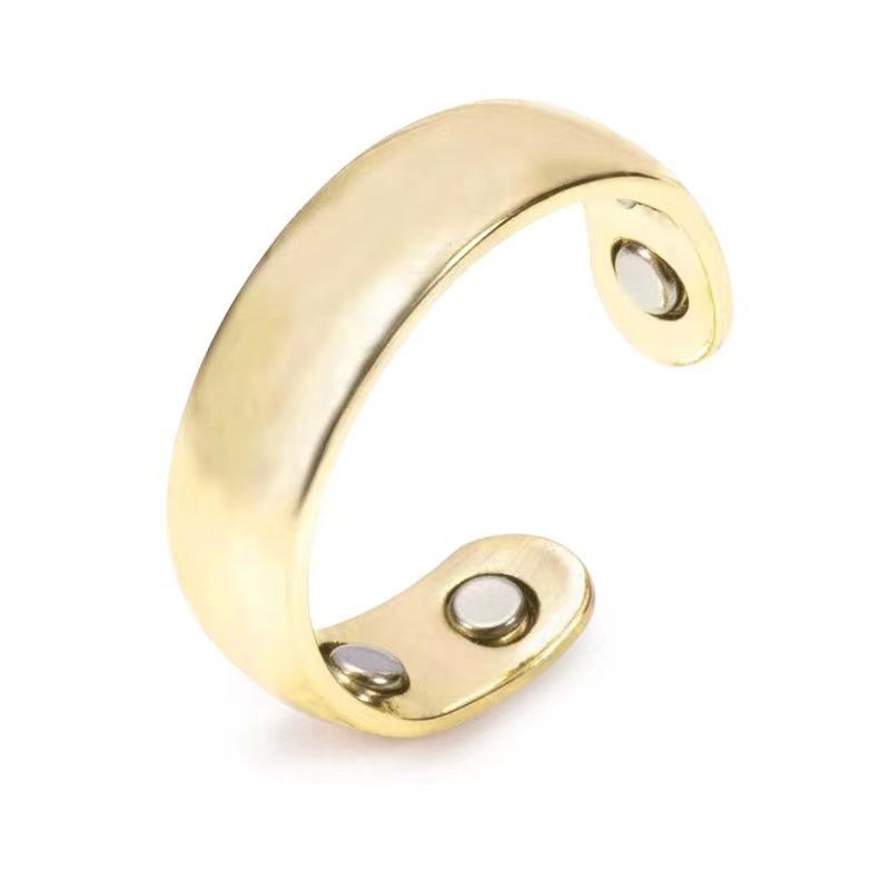 hot sales double magnet four magnet ring magnetic ring health care ring opening adjustable_ipsvogv.com