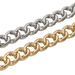 Men’s Jewelry Set Fashion Hip Hop Style 15mm Micro Diamond Cuban Necklace Men's Creative Watch Buckle Necklace Hand Jewelry_ipsvogv.com