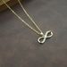New Micro Inlaid Necklace For Women, New Cross With 8-shaped Circular Symbol Collarbone Chain Selling Well_ipsvogv.com