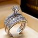 Unisex Jewelry Fashion hot selling couple rings fashion women's rings zircon rings_ipsvogv.com